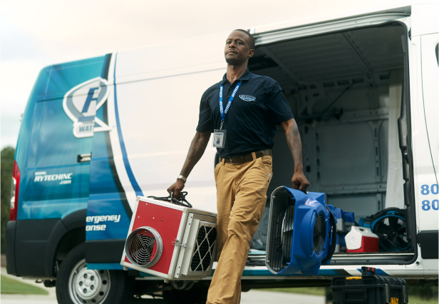 Rytech equipment and van